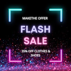 Colorful Flash Sale Neon Sign